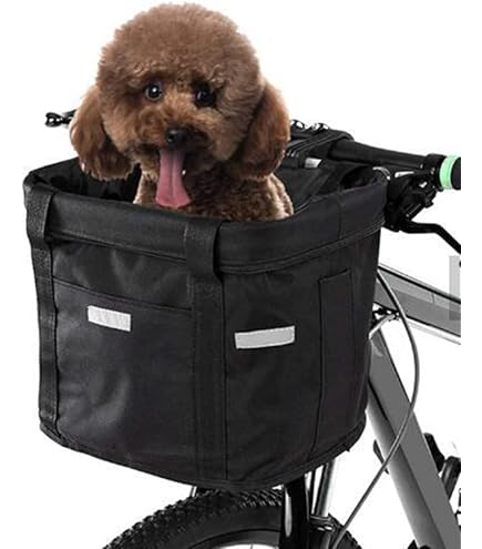 Amazon.co.jp: [JUI3N] 自転車 カゴ 前 犬 猫 ペットキャリー